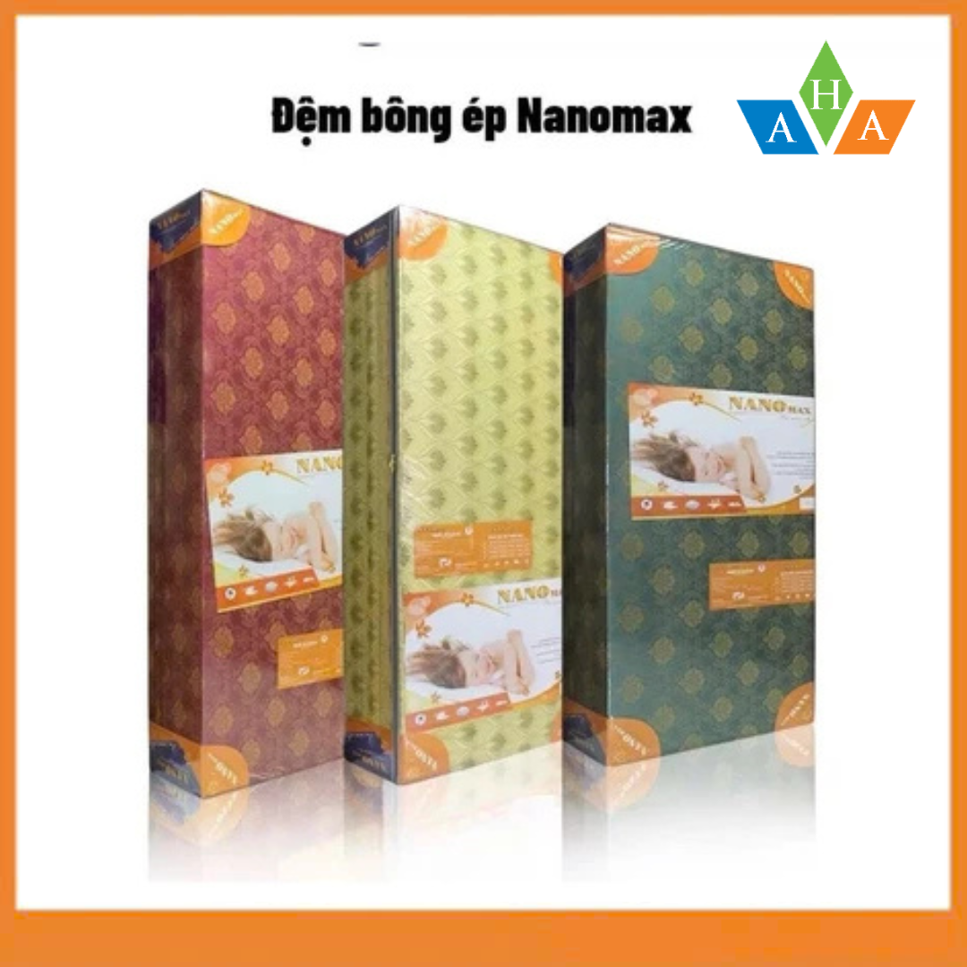 Đệm bông ép giá rẻ Nanomax Đệm bông ép Nanomax