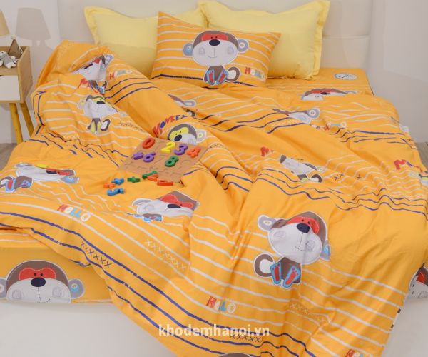 Bộ chăn ga gối trẻ em YC22003 bộ chăn ga gối sông hồng trẻ em yc22003 chính hãng tại hà nội