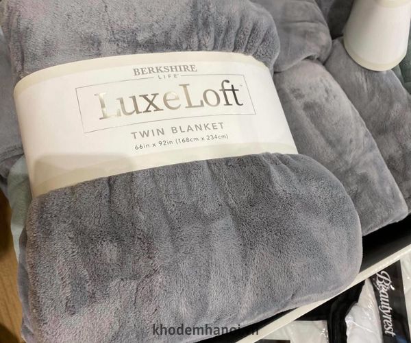 chăn lông cừu mỹ luxe loft